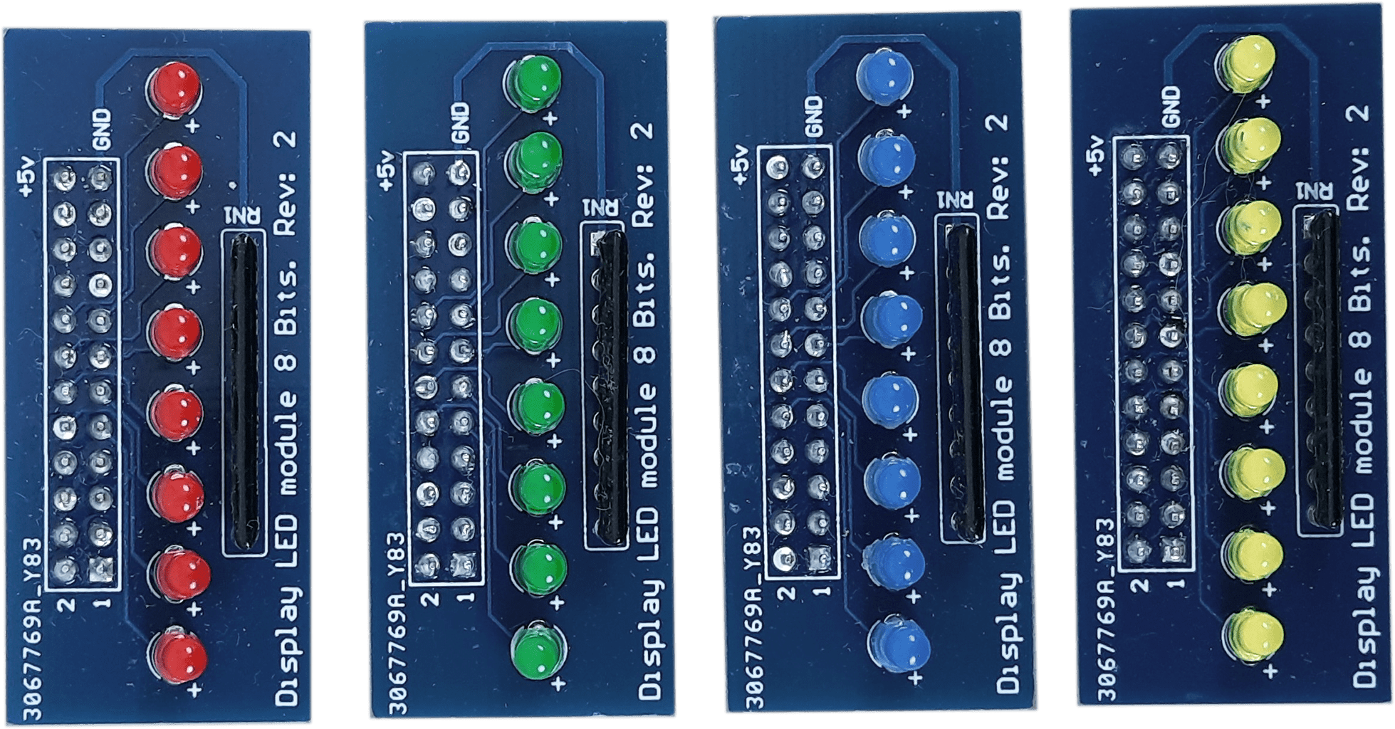 LED Display module assembled view