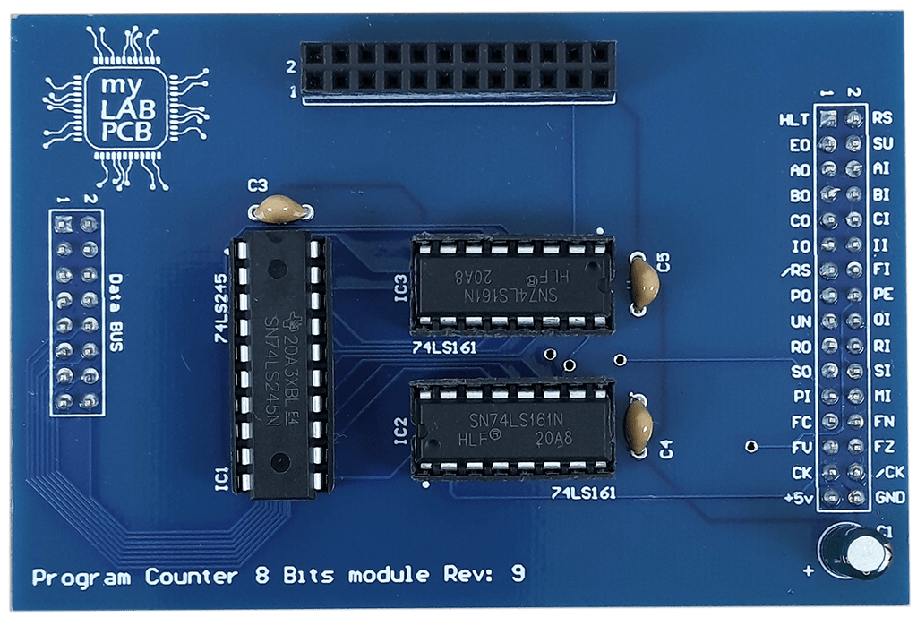 Program Counter module assembled view