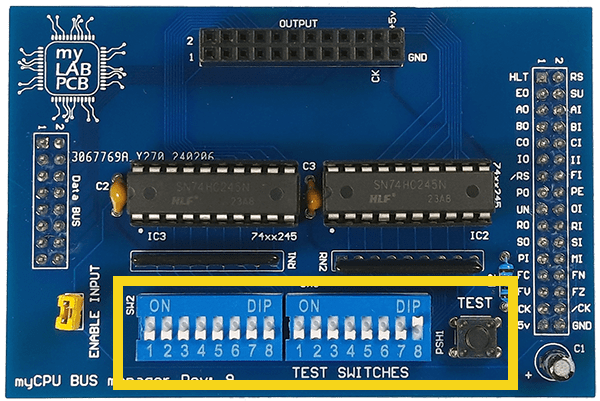 myCPU BUS Manager switches